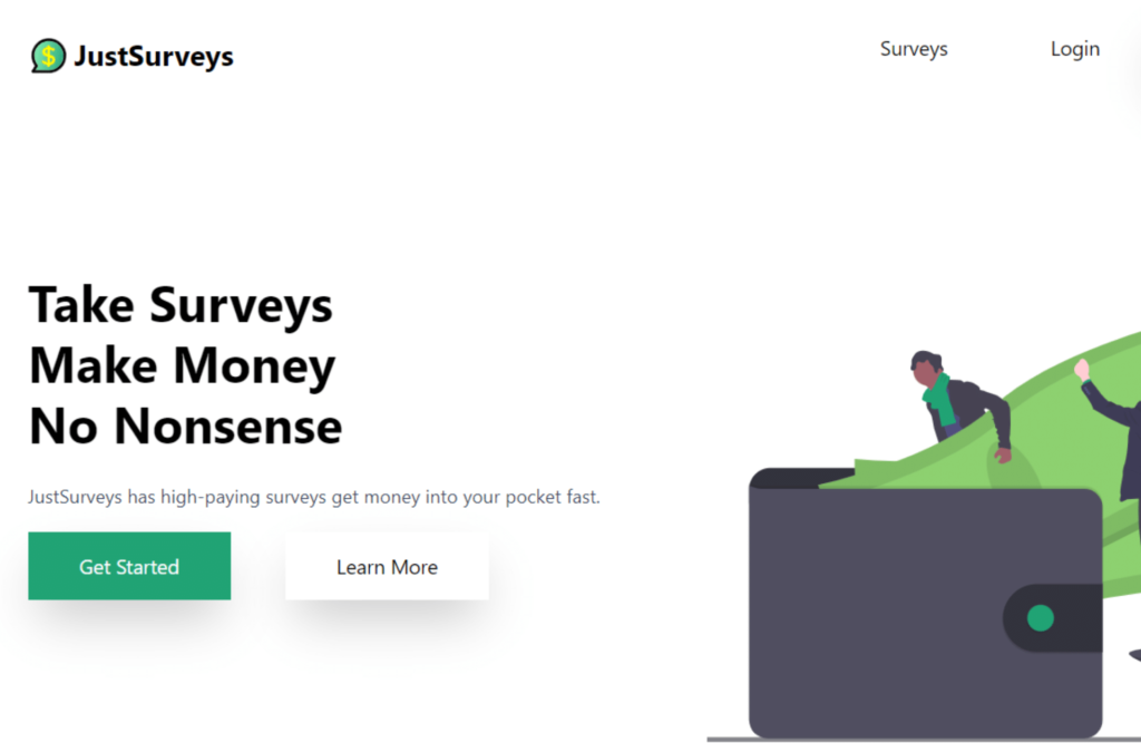 Sondages rémunérés - JustSurveys