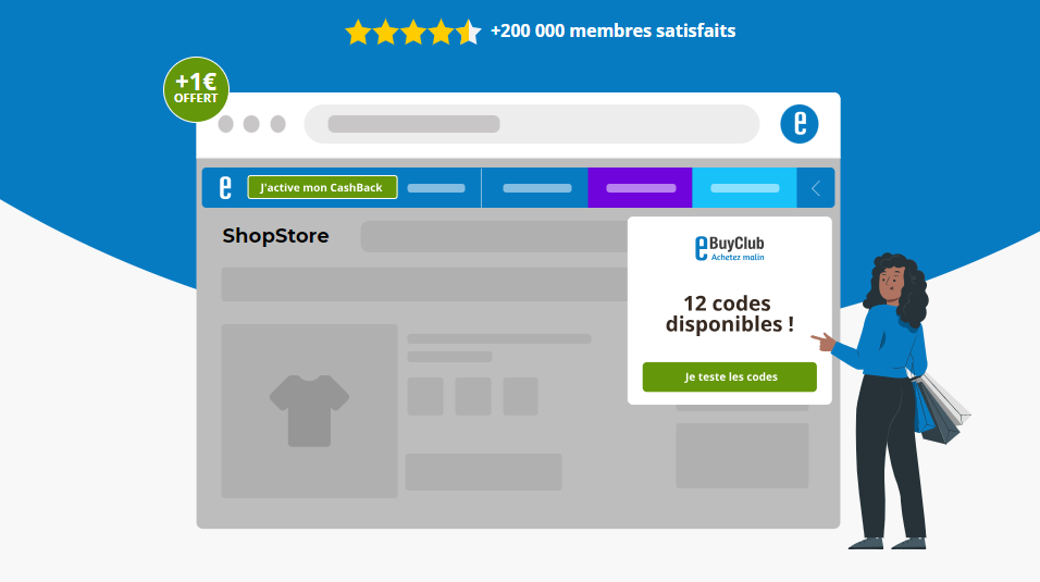 eBuyClub - Extension de navigateur eBuyClub